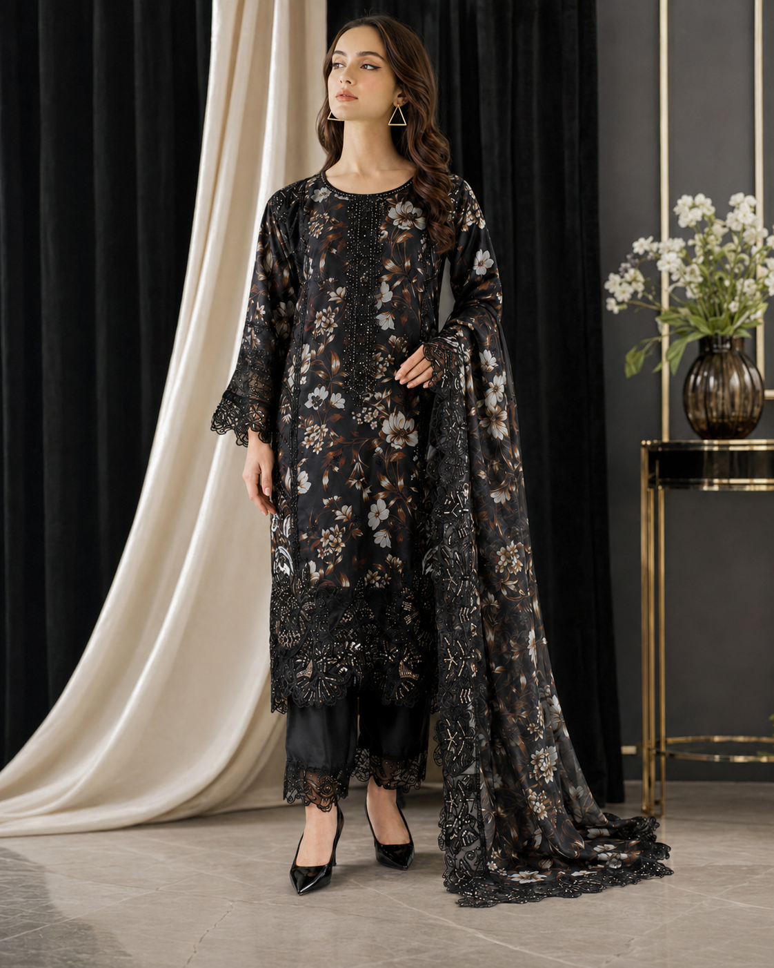 Raven gold – 3-Piece Pret
