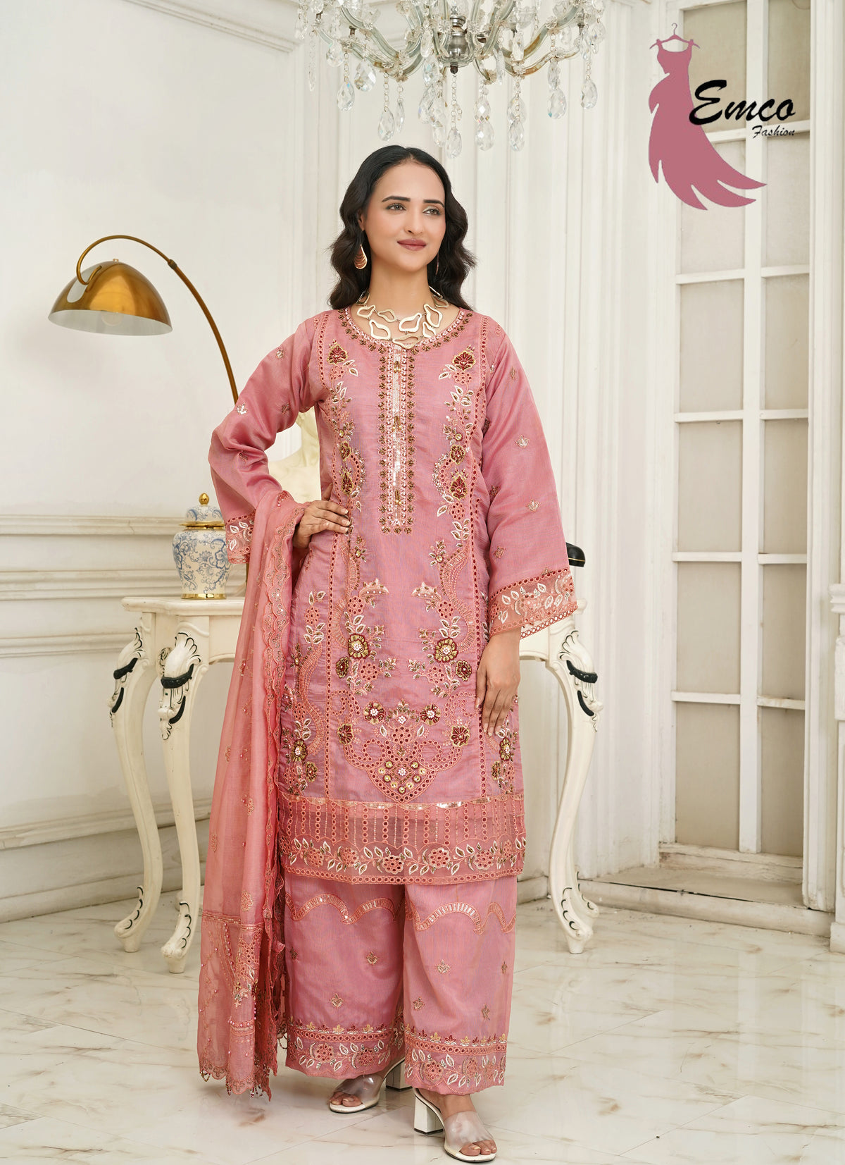 Rose Petal 3-Piece Pret
