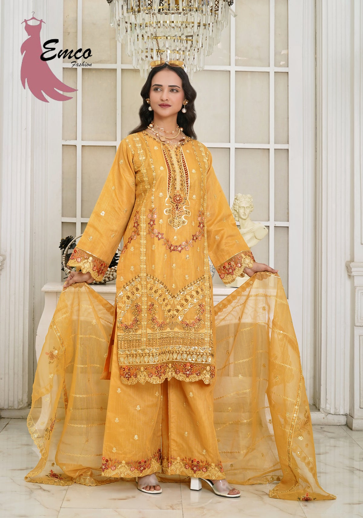 Golden Marigold 3-Piece Pret