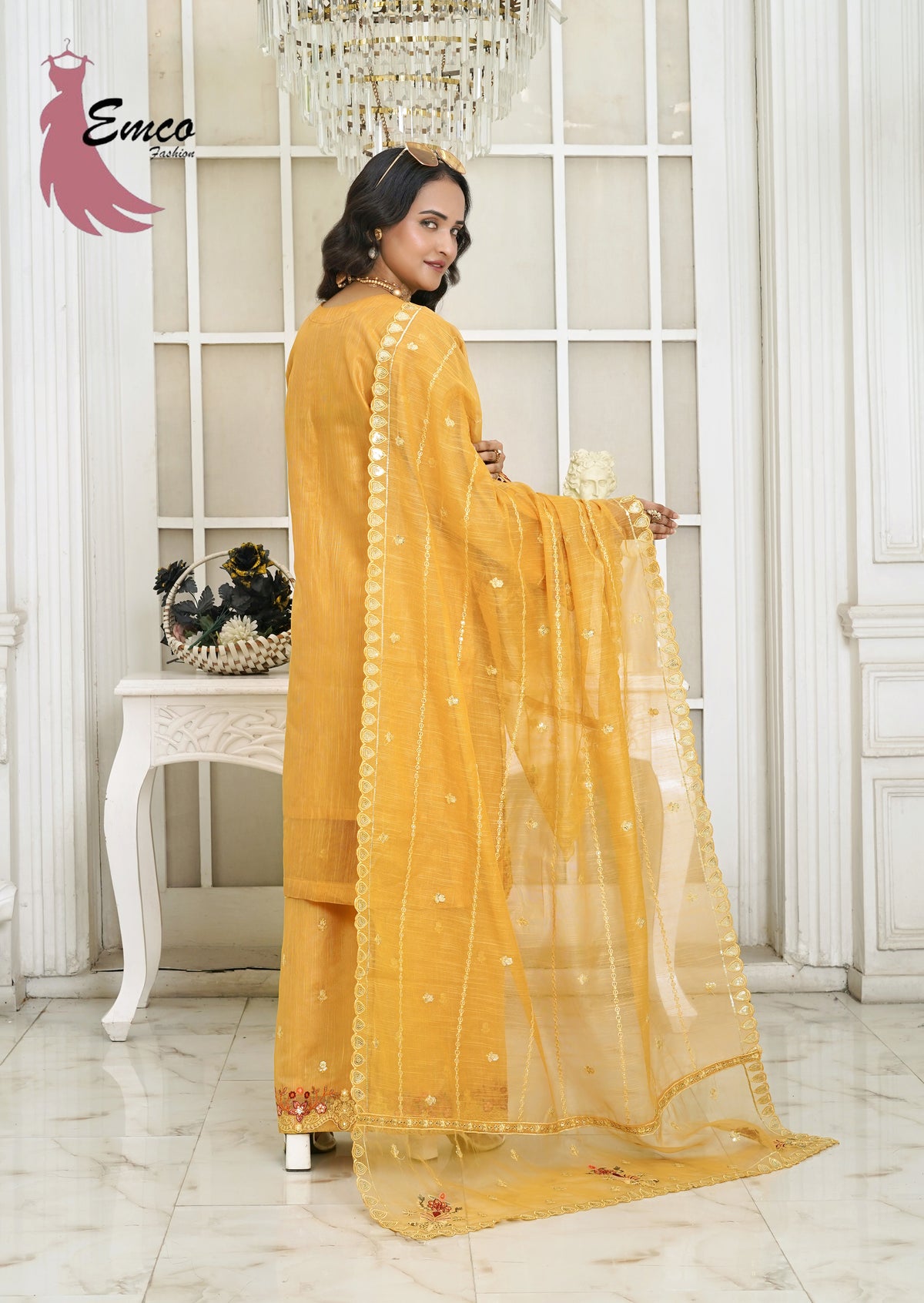 Golden Marigold 3-Piece Pret