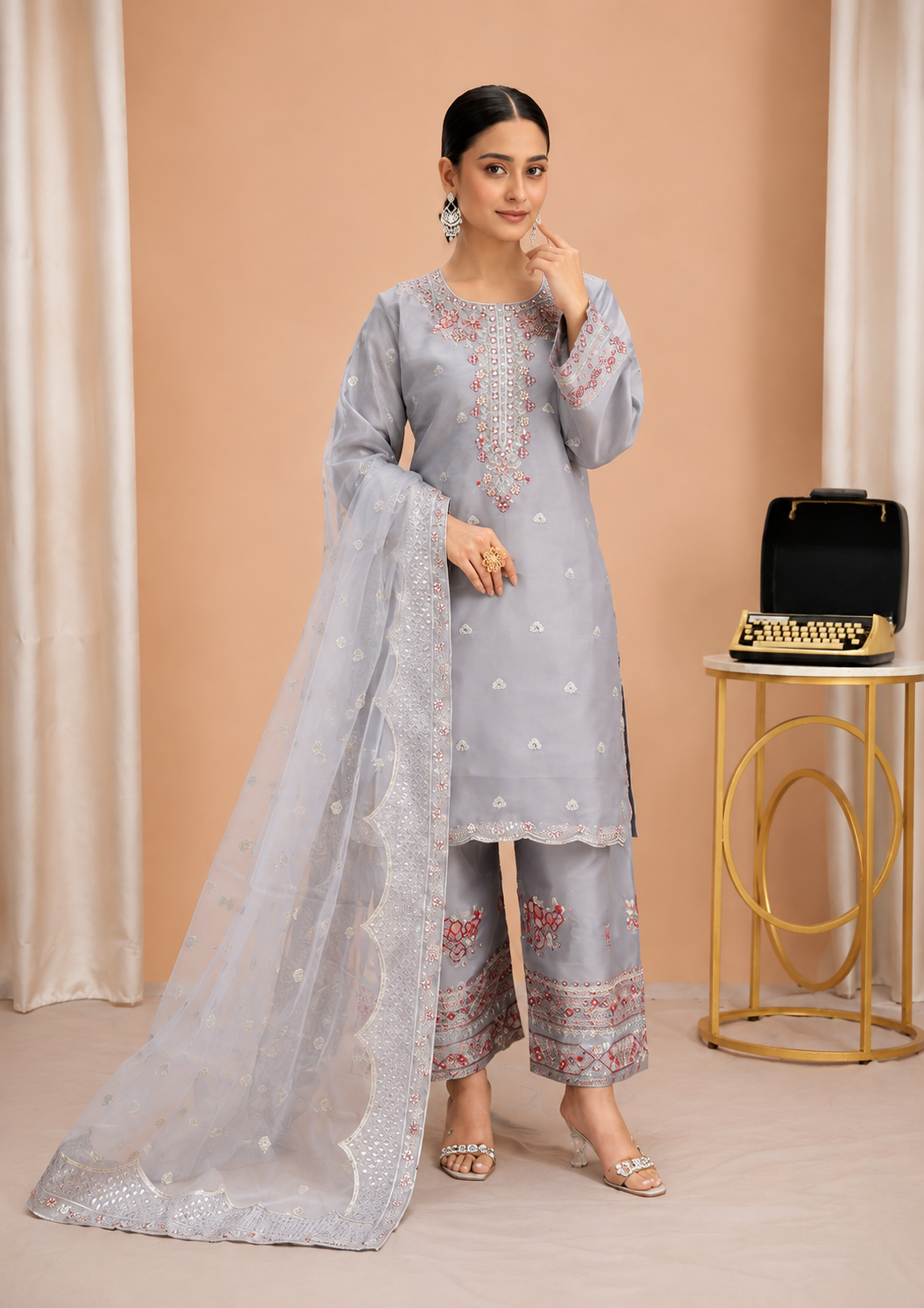 Silver Whisper 3-Piece Pret