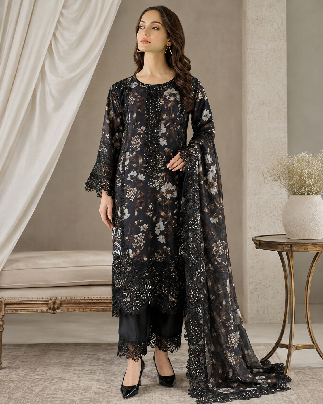 Raven gold – 3-Piece Pret
