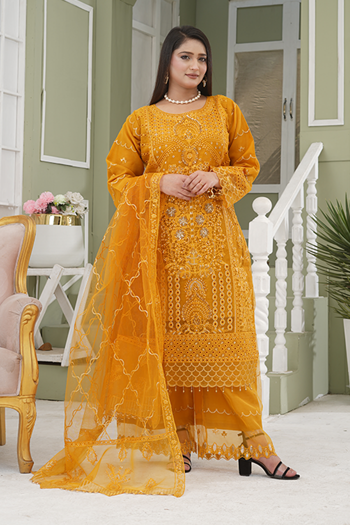 Golden Marigold 3-Piece Pret