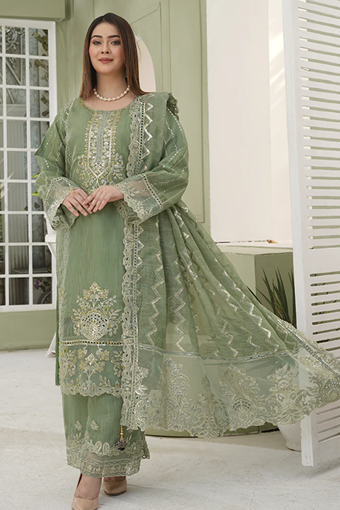 Olive Grace  3-Piece Pret